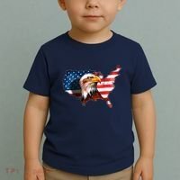 United States Of America Bald Eagle Toddler T-Shirt thumb 2