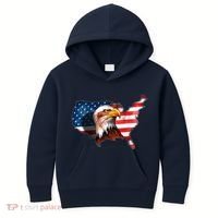 United States Of America Bald Eagle Kids Hoodie thumb 0