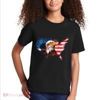 United States Of America Bald Eagle Kids T-Shirt thumb 2