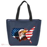 United States Of America Bald Eagle Tote Bag thumb 0