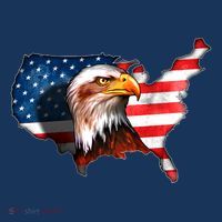 United States Of America Bald Eagle Tote Bag thumb 4