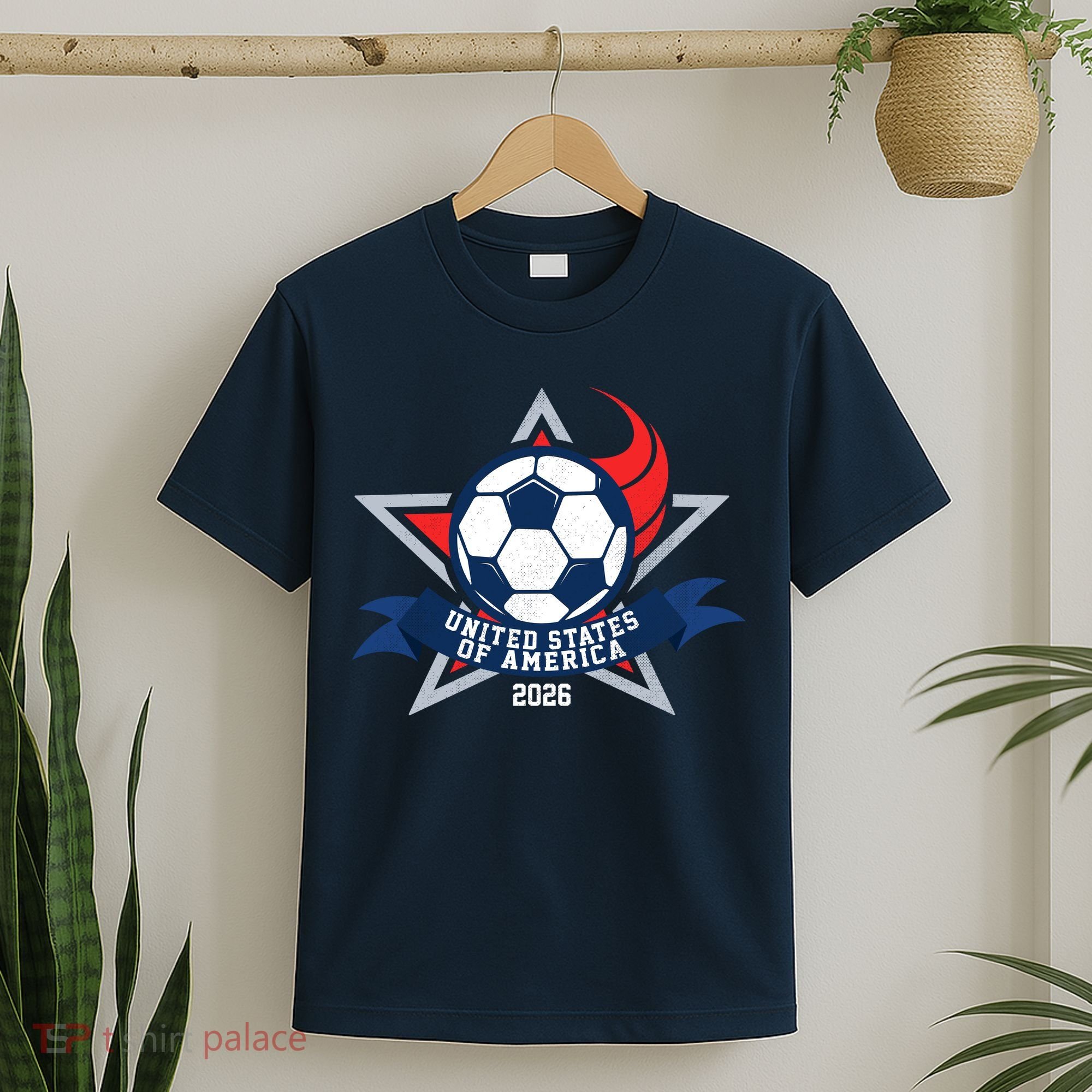 United States Of America 2026 Soccer Team T-Shirt