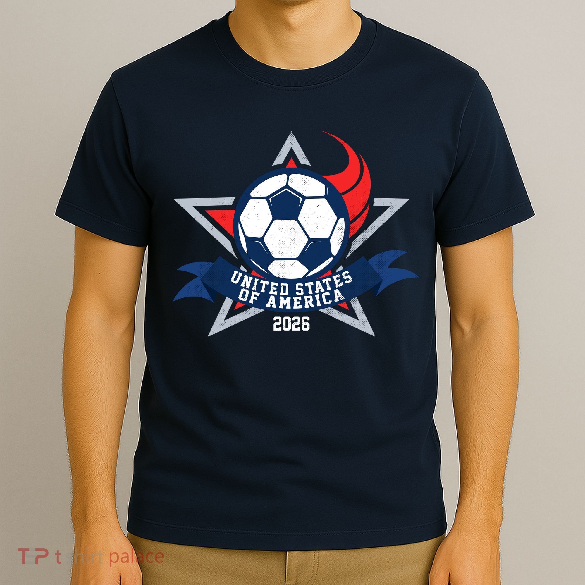 United States Of America 2026 Soccer Team T-Shirt