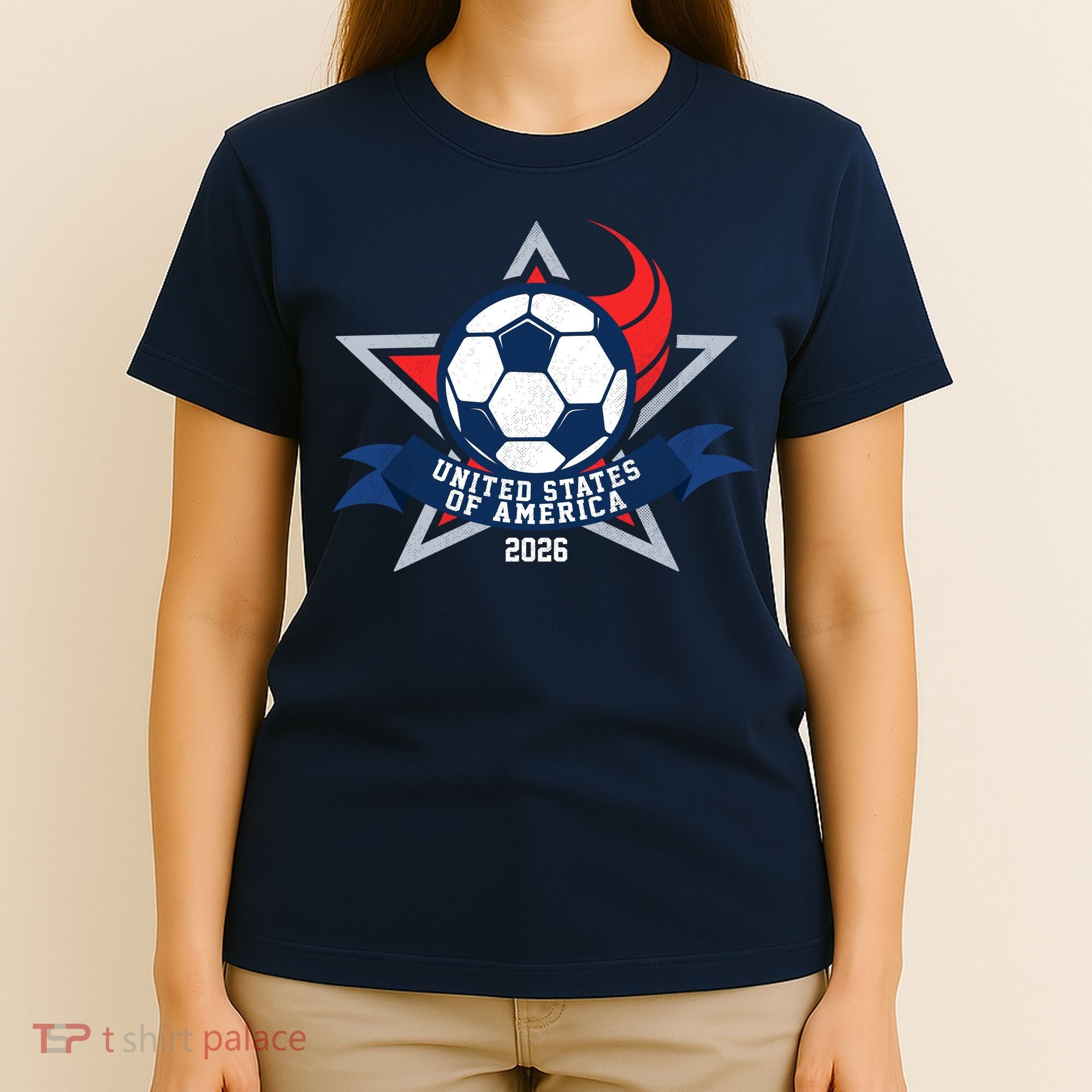 United States Of America 2026 Soccer Team T-Shirt