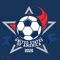 United States Of America 2026 Soccer Team T-Shirt thumb 7