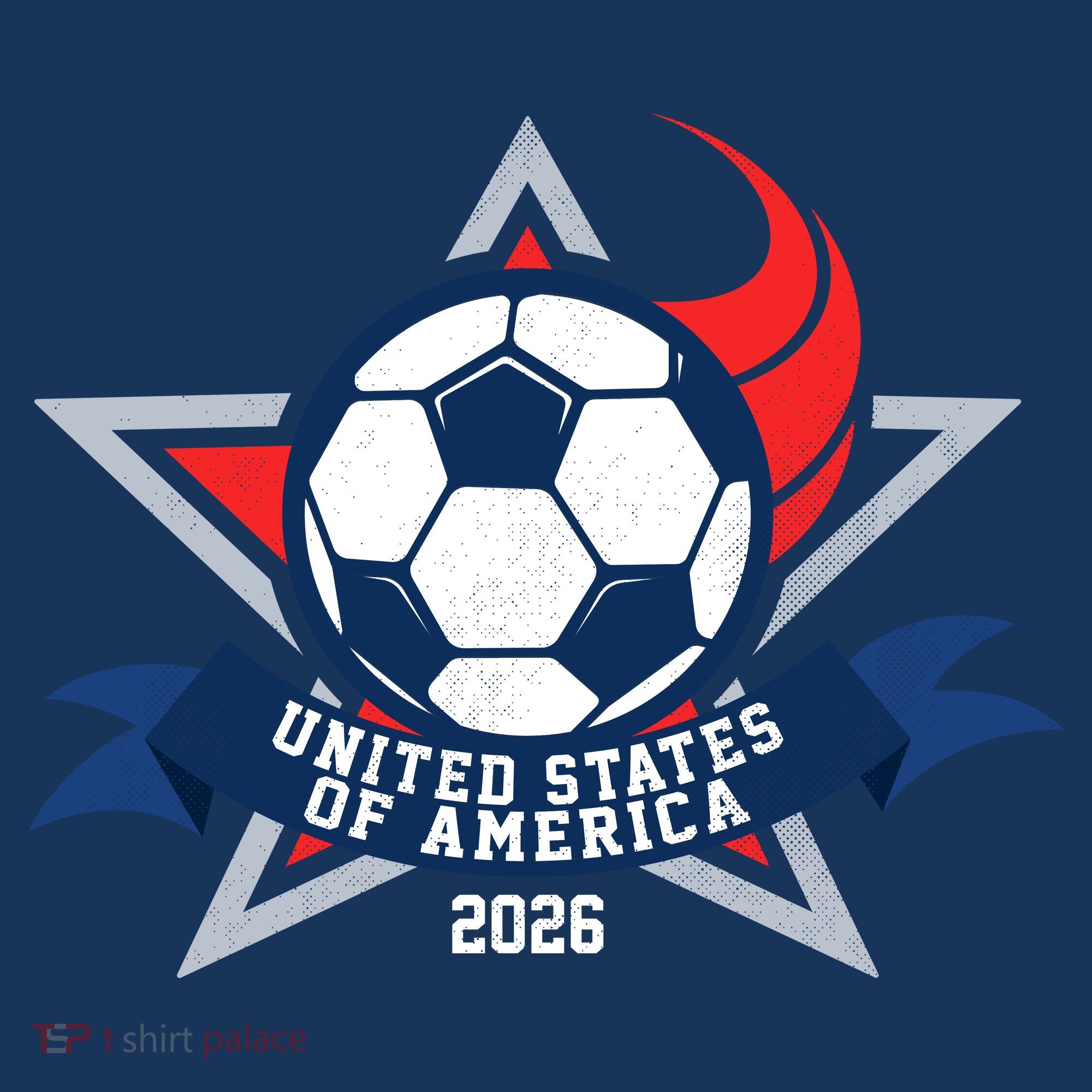 United States Of America 2026 Soccer Team T-Shirt