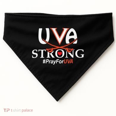 Uva Strong - Pray for UVA USA-Made Doggie Bandana