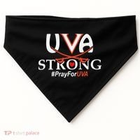 Uva Strong - Pray for UVA USA-Made Doggie Bandana thumb 0