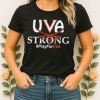 Uva Strong - Pray for UVA Women's T-Shirt thumb 2
