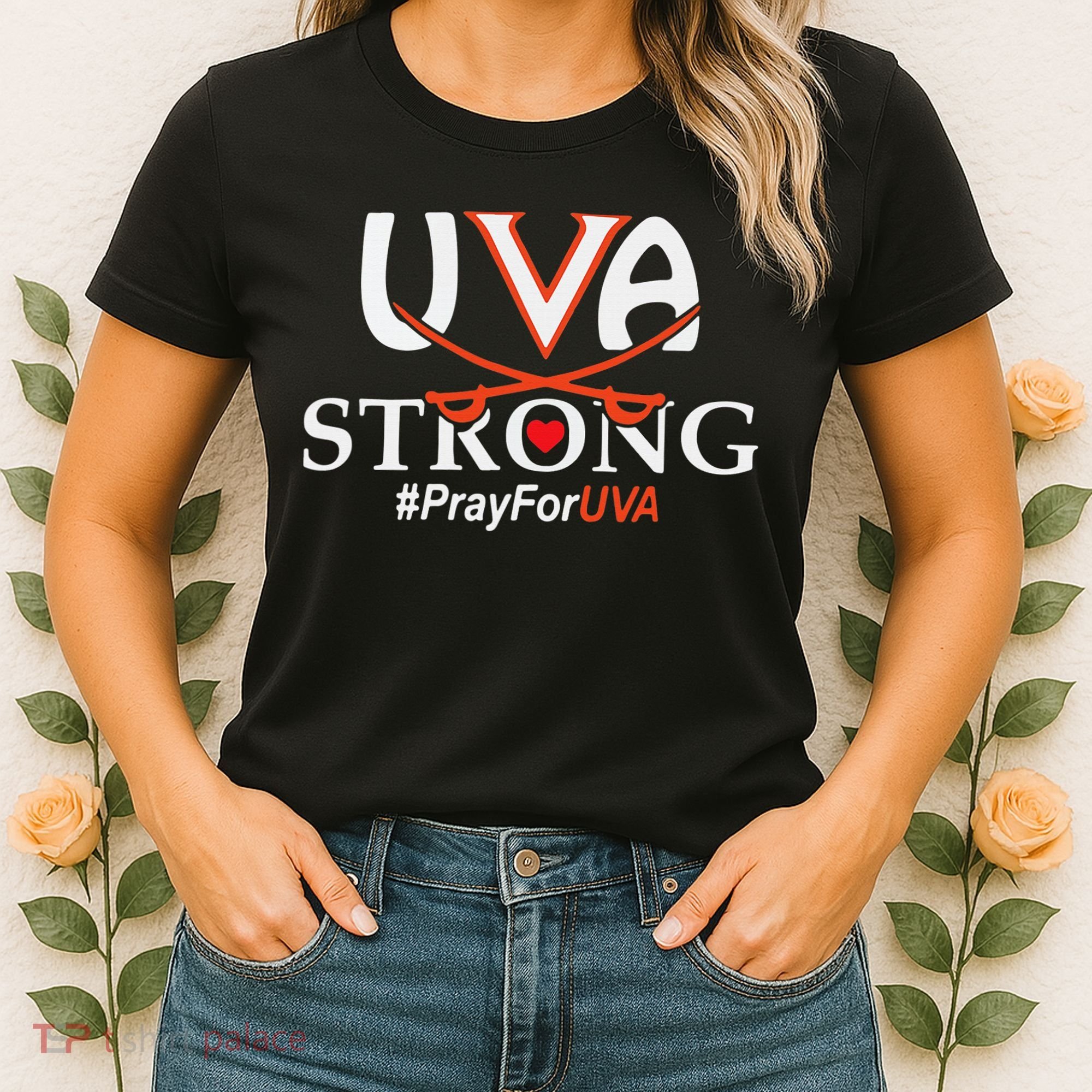 Uva Strong - Pray for UVA Women's T-Shirt