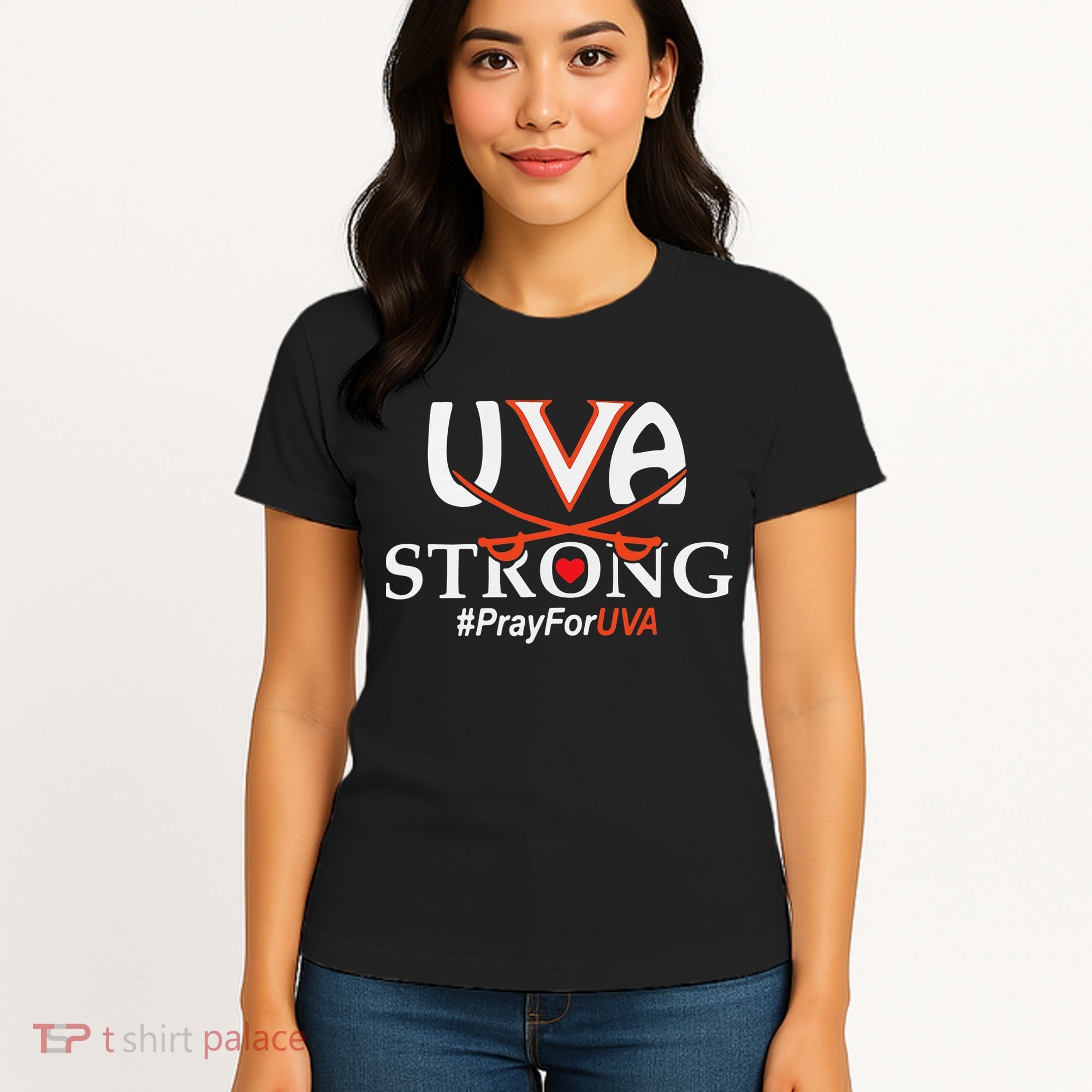 Uva Strong - Pray for UVA Women's T-Shirt