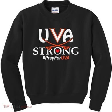 Uva Strong - Pray for UVA Kids Sweatshirt
