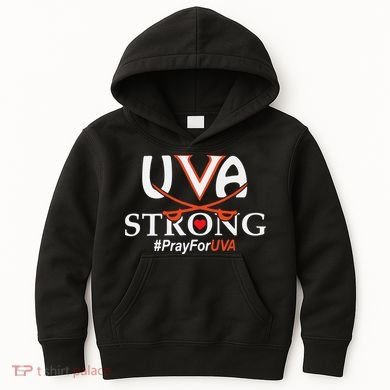 Uva Strong - Pray for UVA Kids Hoodie