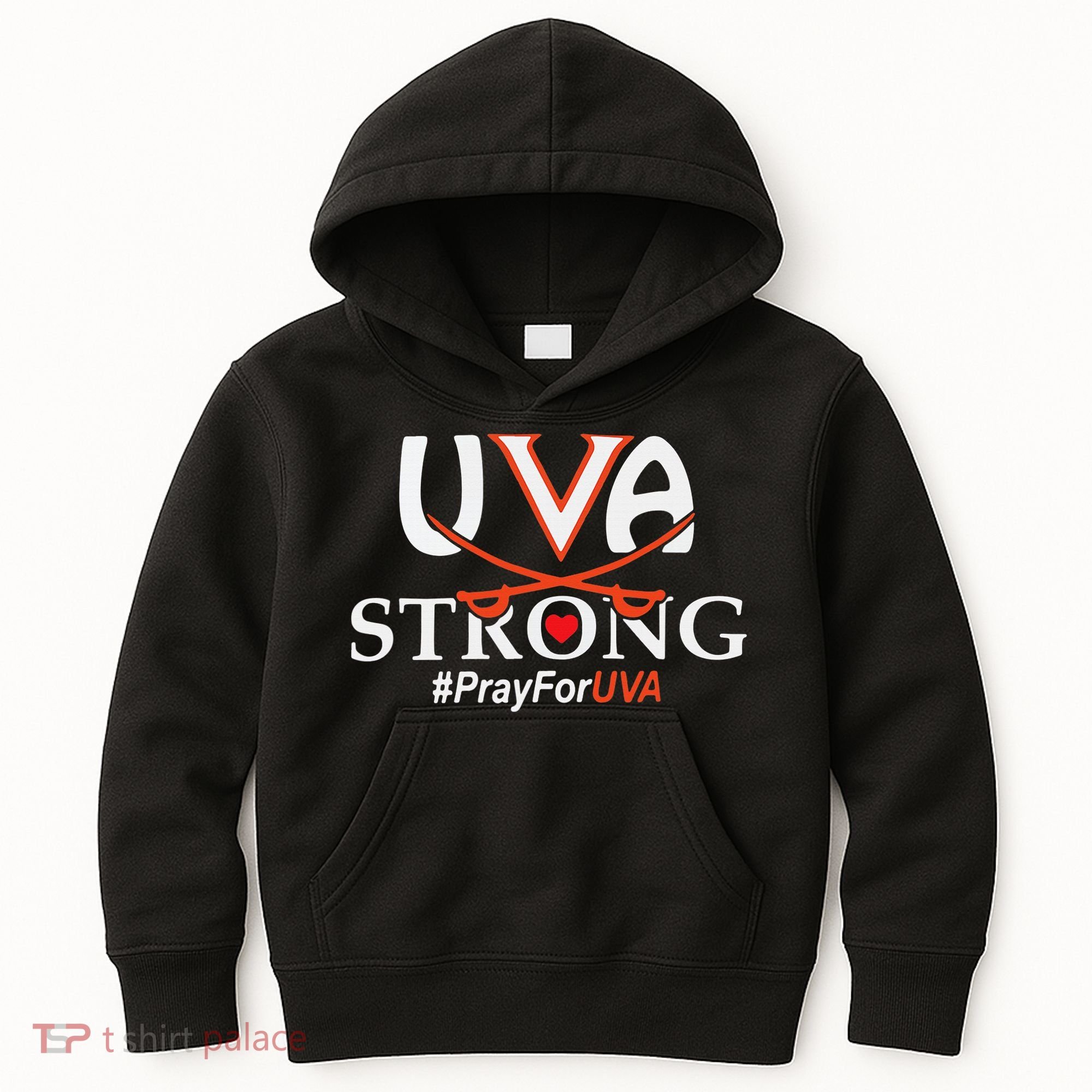 Uva Strong - Pray for UVA Kids Hoodie