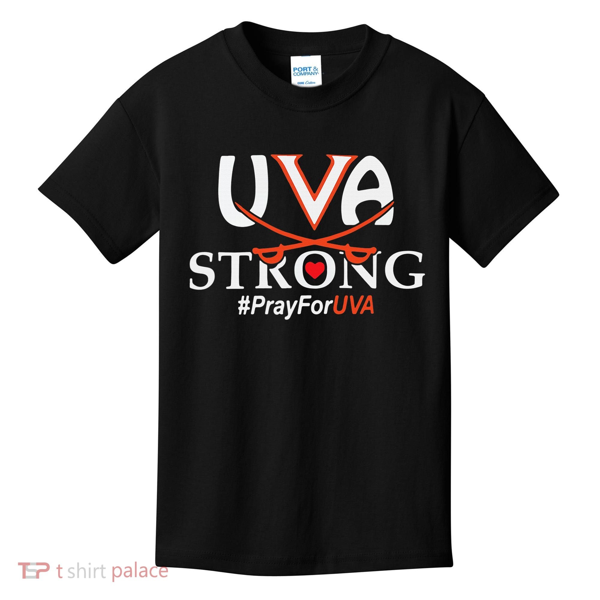 Uva Strong - Pray for UVA Kids T-Shirt