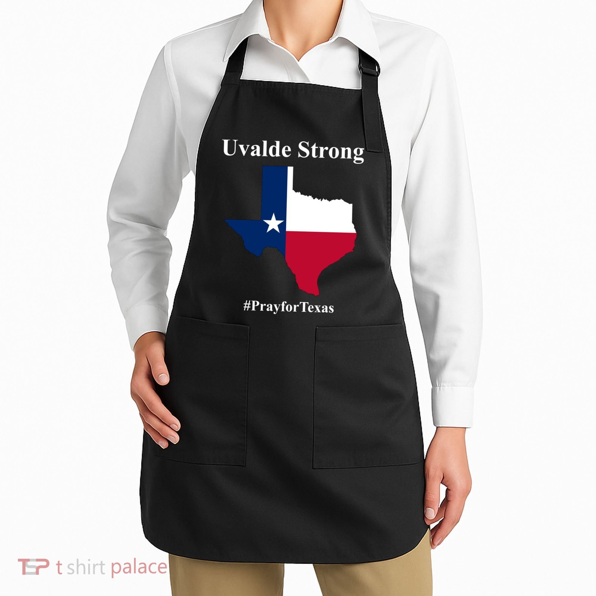 Uvalde Strong Pray For Texas Apron