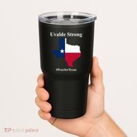 Uvalde Strong Pray For Texas Tumbler thumb 2
