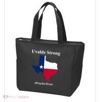 Uvalde Strong Pray For Texas Tote Bag thumb 3