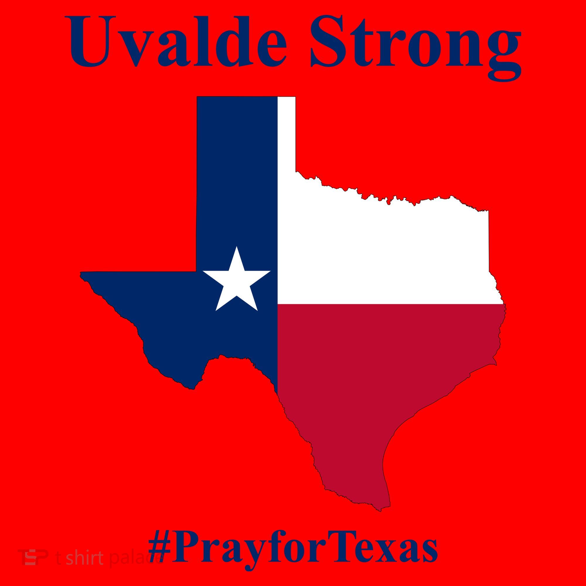 Uvalde Strong Pray For Texas Santa Hat