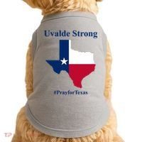 Uvalde Strong Pray For Texas Doggie Tank thumb 0