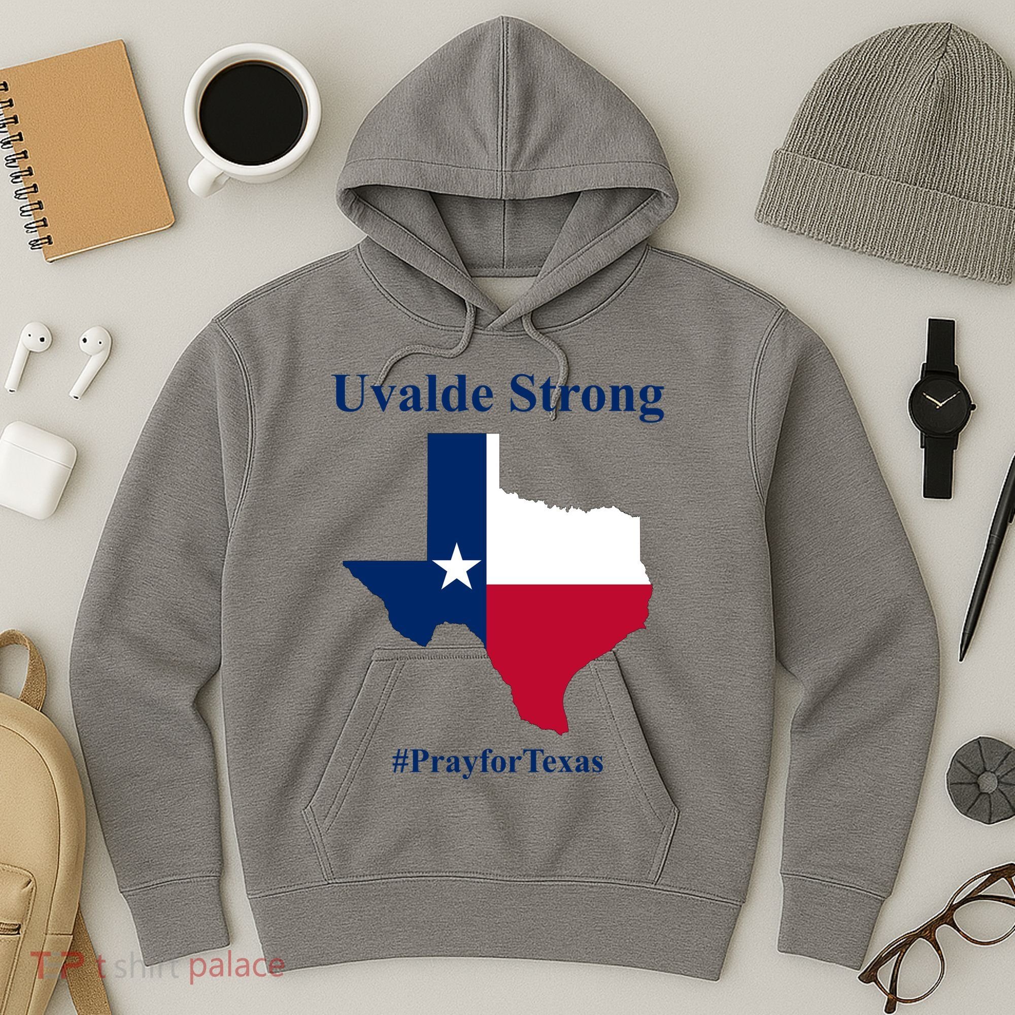 Uvalde Strong Pray For Texas Hoodie