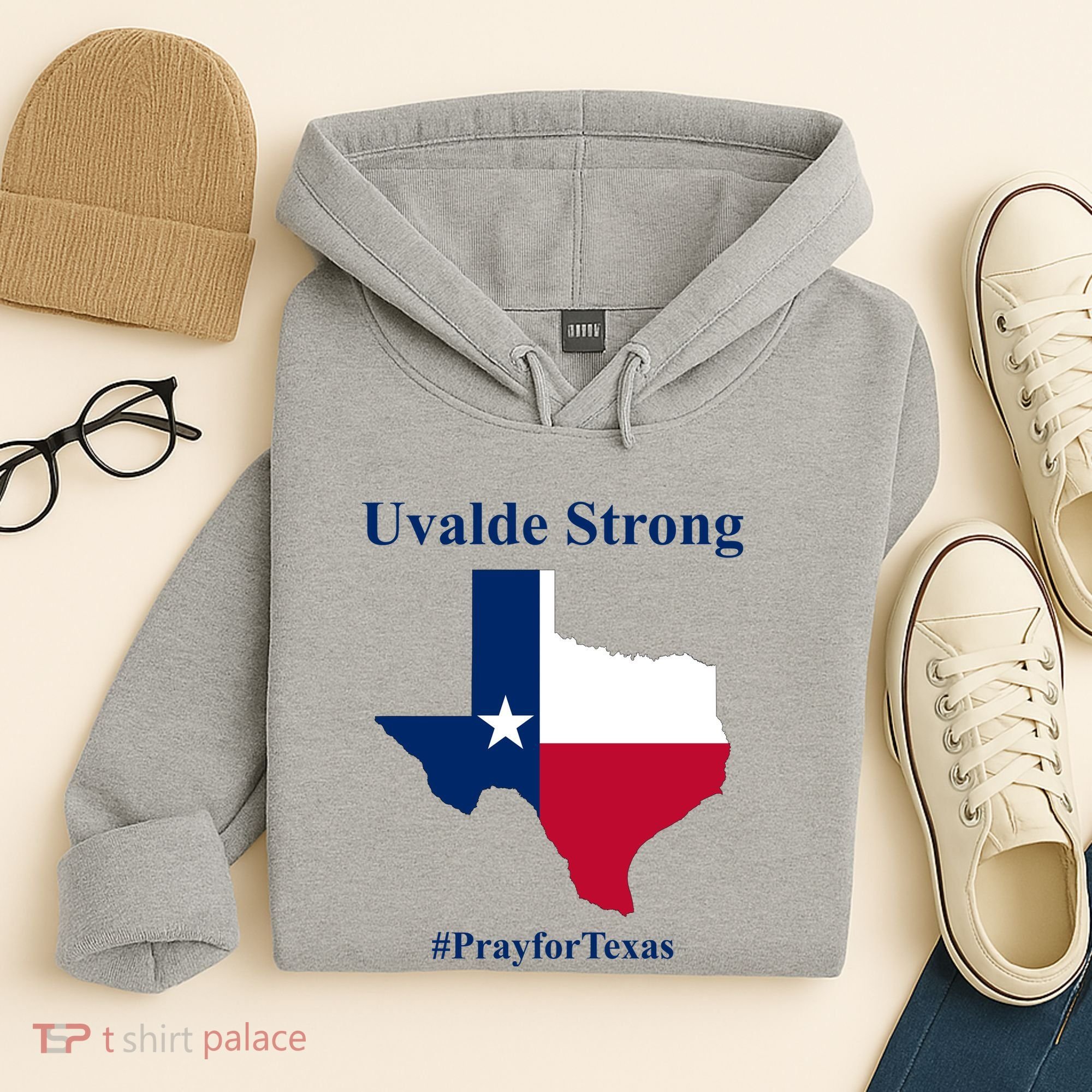 Uvalde Strong Pray For Texas Hoodie