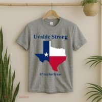 Uvalde Strong Pray For Texas T-Shirt thumb 2