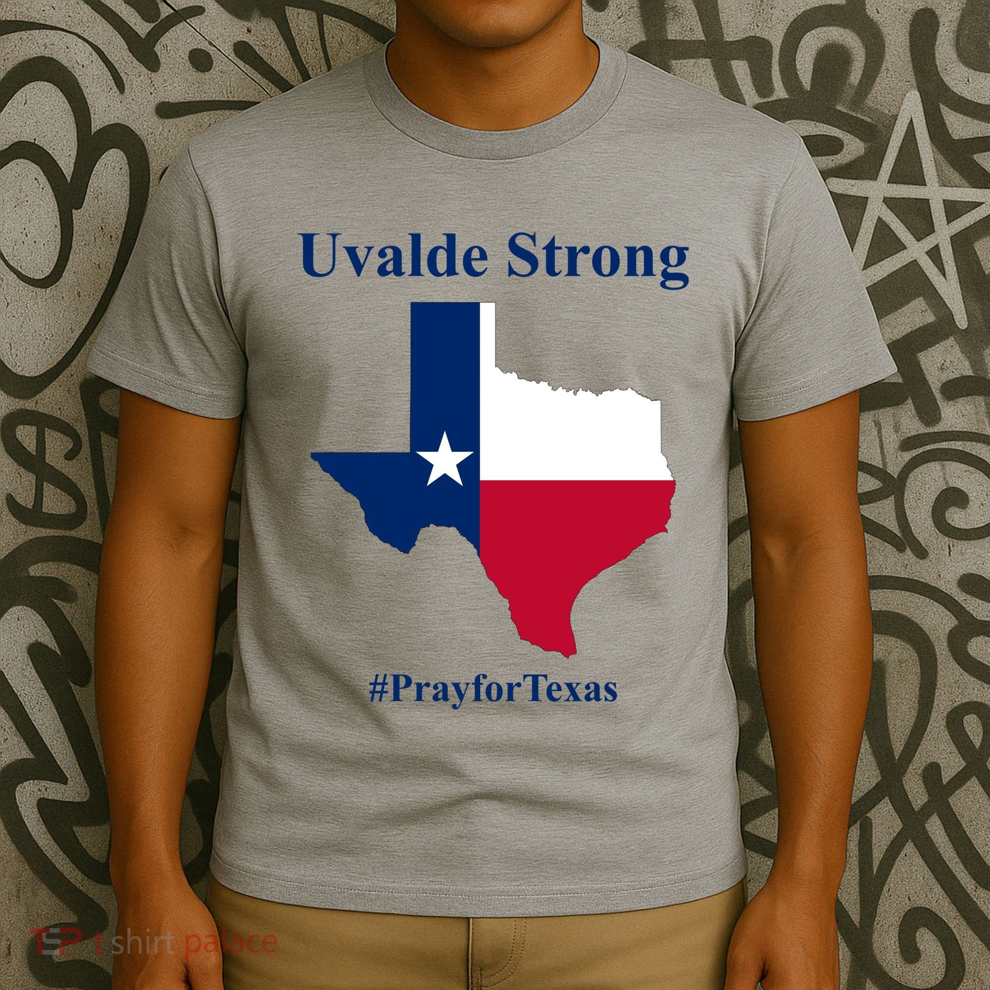 Uvalde Strong Pray For Texas T-Shirt