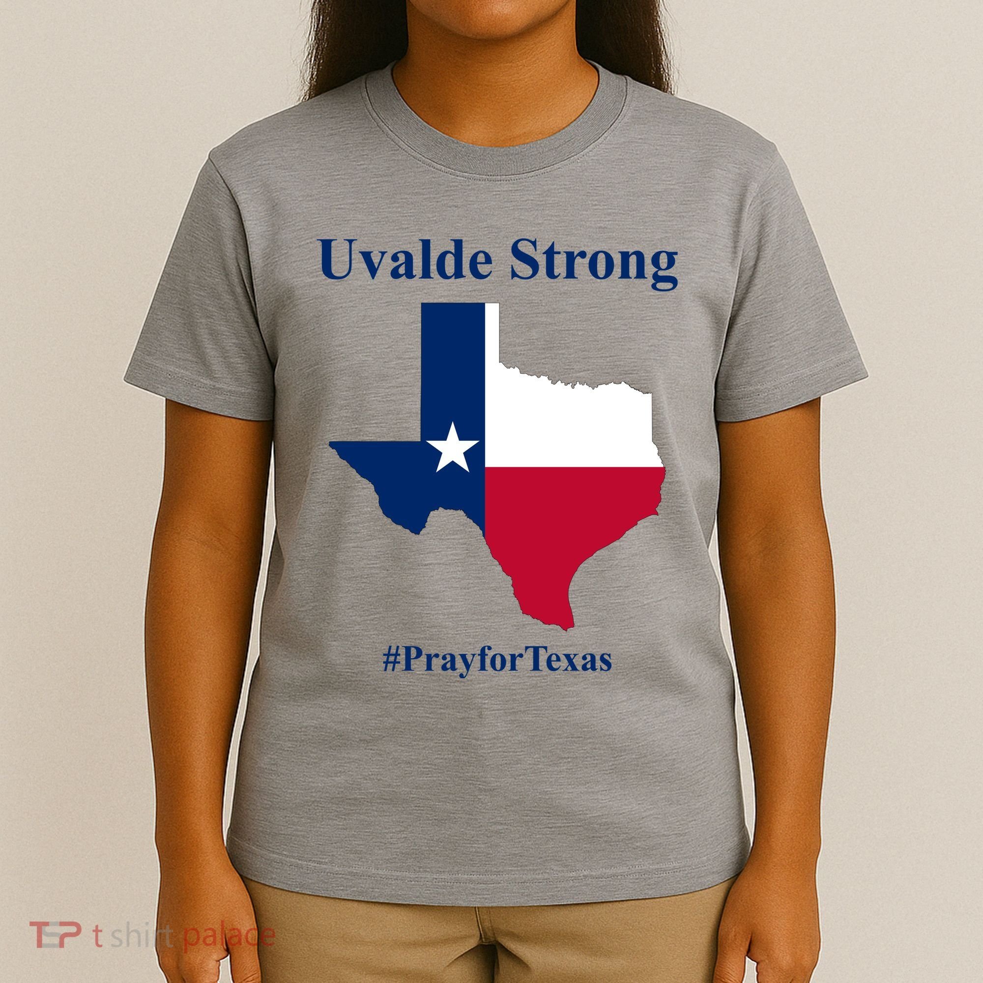 Uvalde Strong Pray For Texas T-Shirt