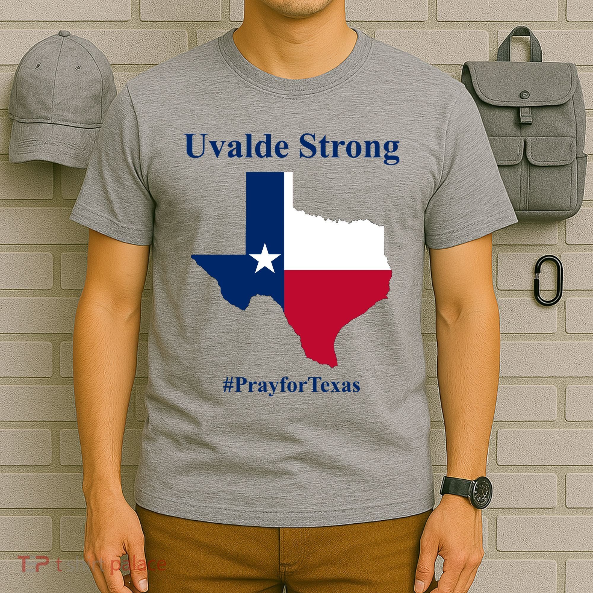 Uvalde Strong Pray For Texas T-Shirt