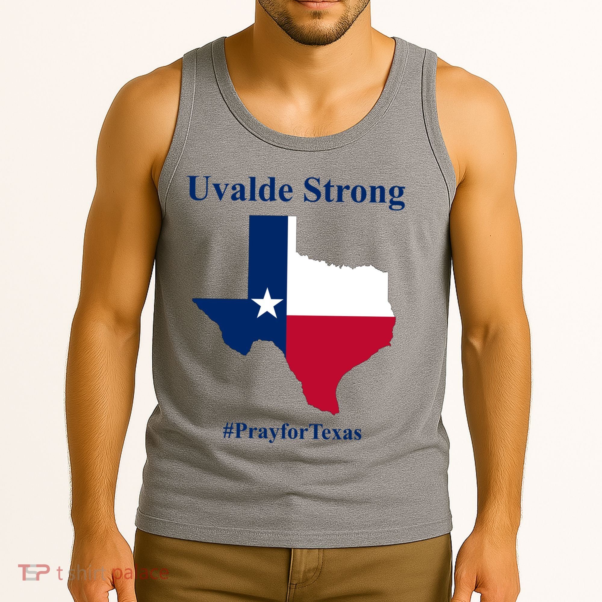 Uvalde Strong Pray For Texas Tank Top