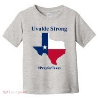 Uvalde Strong Pray For Texas Toddler T-Shirt thumb 0