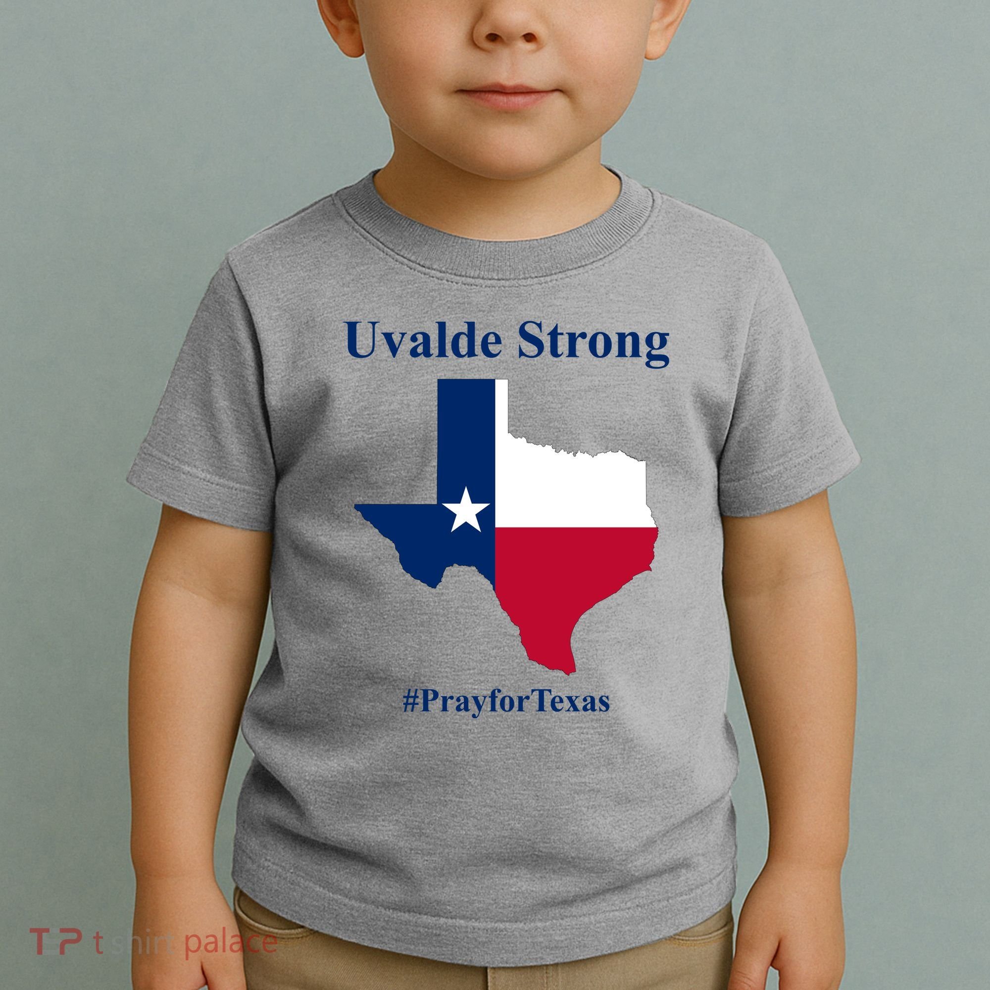 Uvalde Strong Pray For Texas Toddler T-Shirt