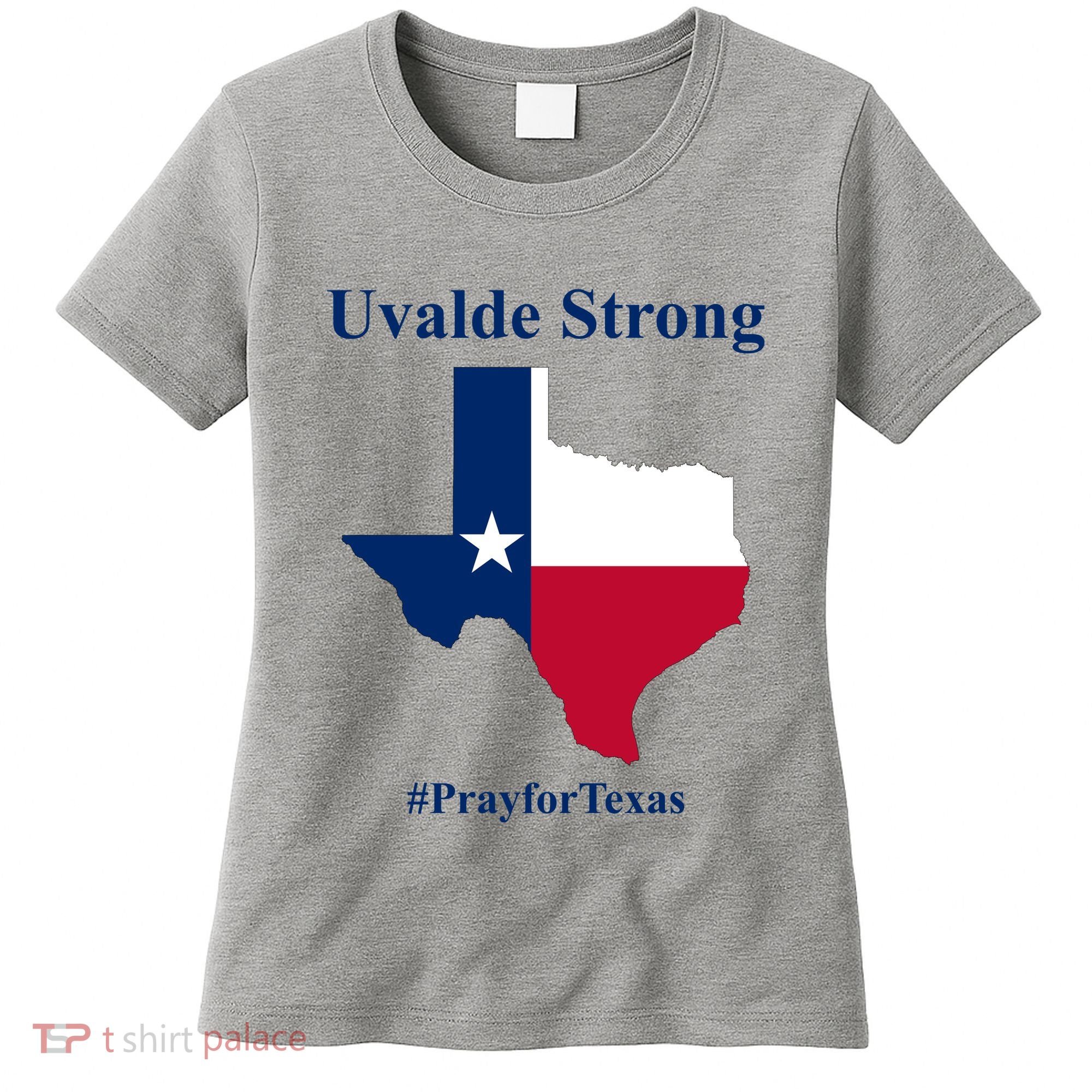 Uvalde Strong Pray For Texas Women's T-Shirt