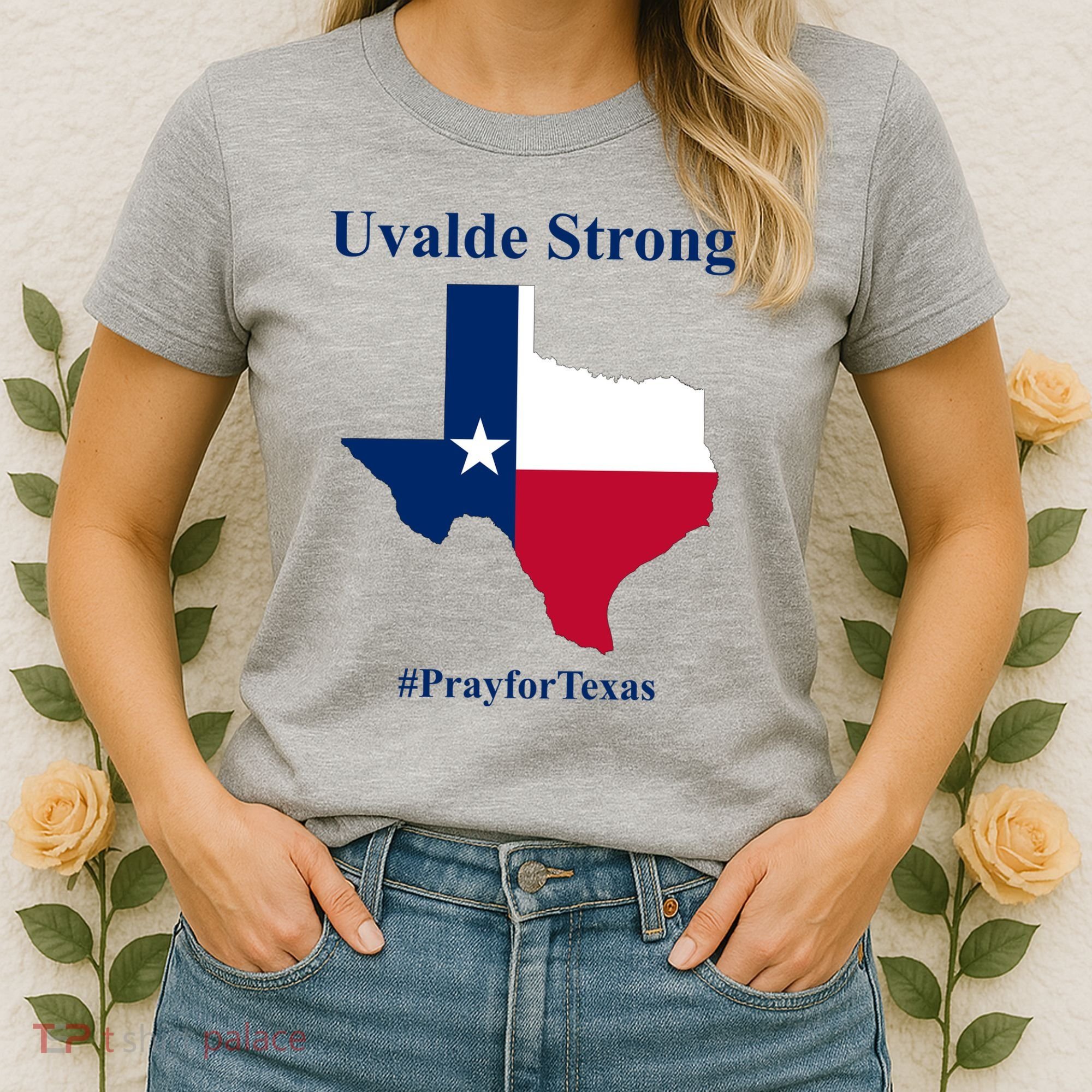 Uvalde Strong Pray For Texas Women's T-Shirt