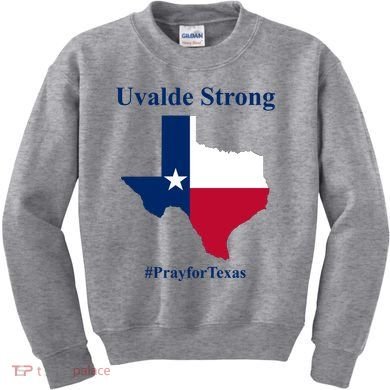 Uvalde Strong Pray For Texas Kids Sweatshirt