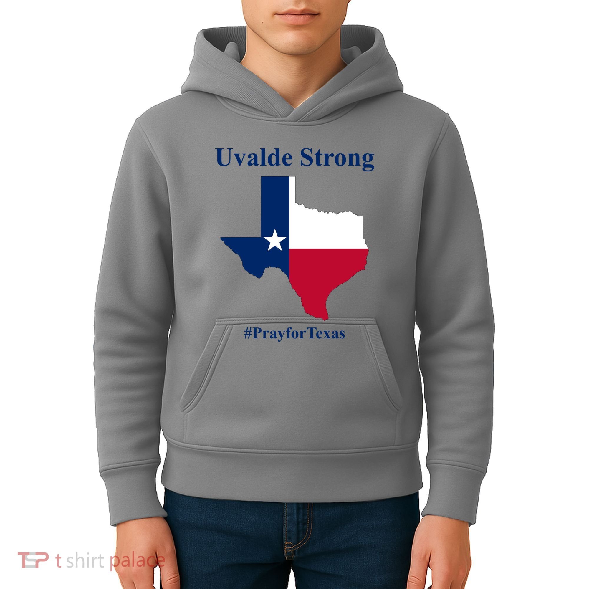 Uvalde Strong Pray For Texas Kids Hoodie