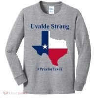 Uvalde Strong Pray For Texas Kids Long Sleeve Shirt thumb 0