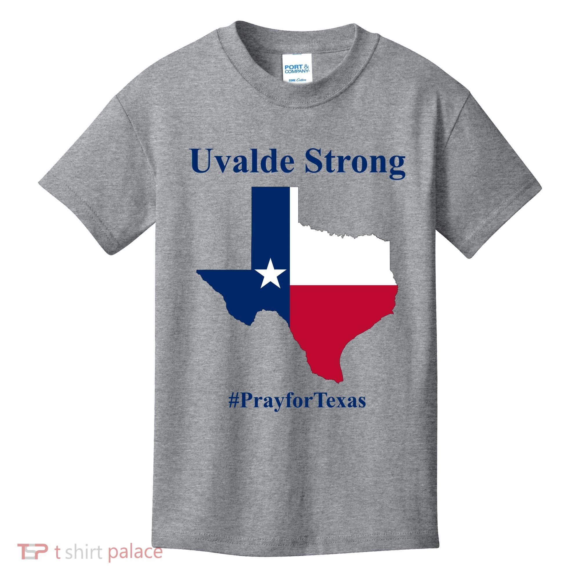 Uvalde Strong Pray For Texas Kids T-Shirt