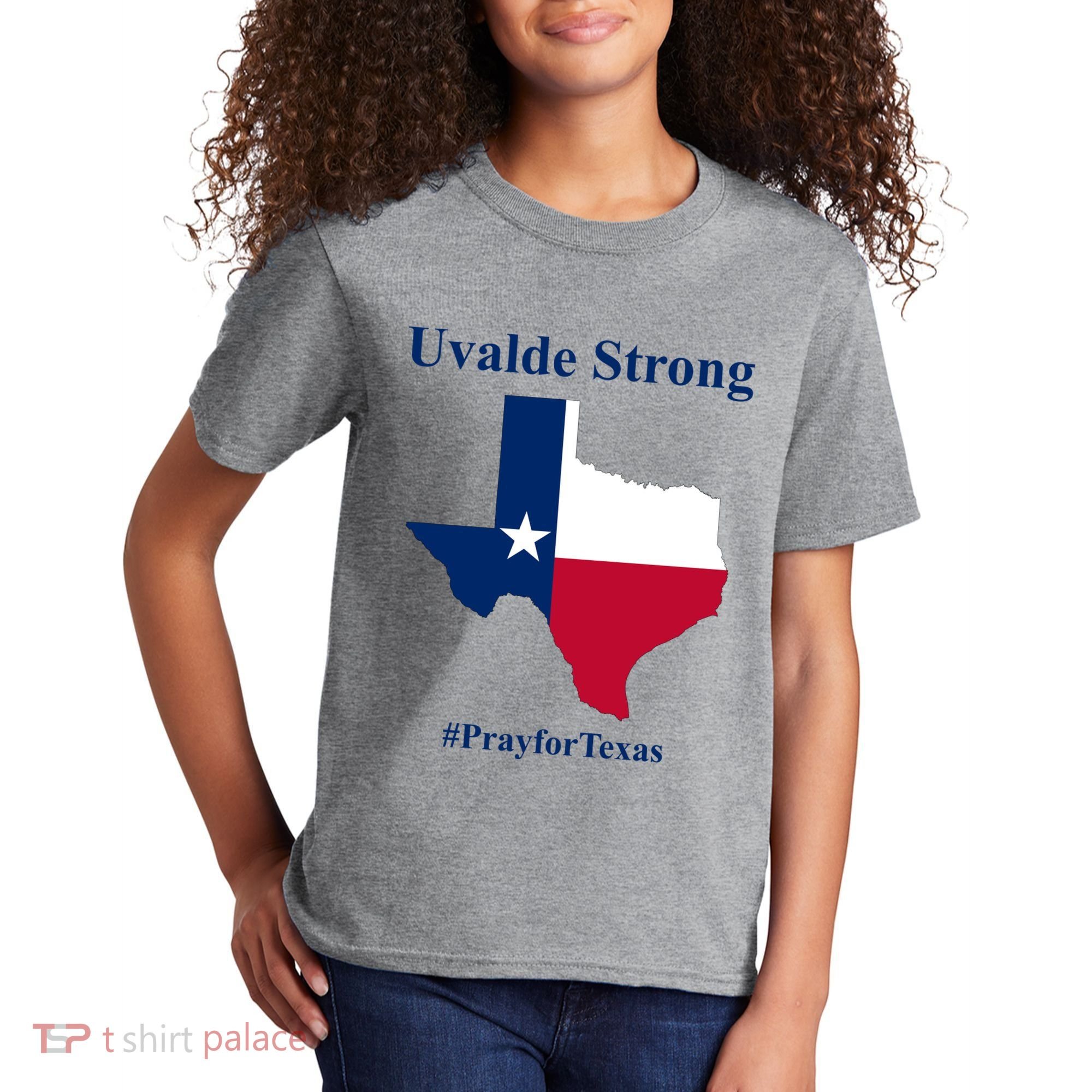 Uvalde Strong Pray For Texas Kids T-Shirt