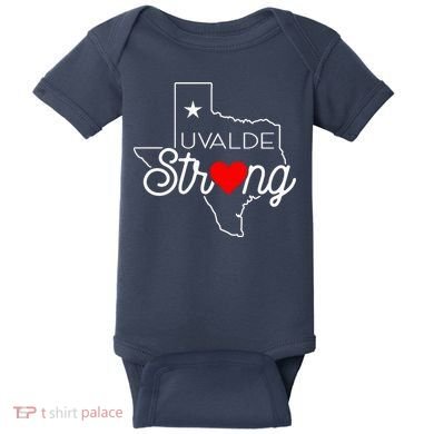 Uvalde Strong Pray For Texas Baby Bodysuit