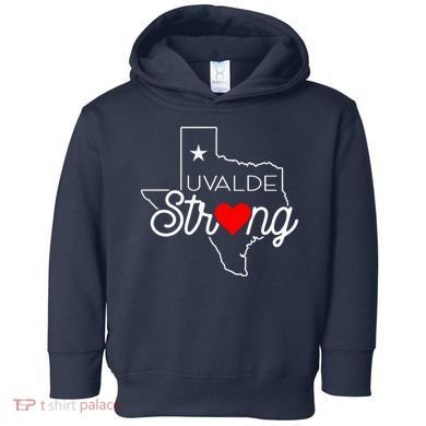 Uvalde Strong Pray For Texas Toddler Hoodie