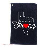 Uvalde Strong Pray For Texas Golf Towel thumb 0