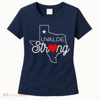 Uvalde Strong Pray For Texas Women's T-Shirt thumb 0