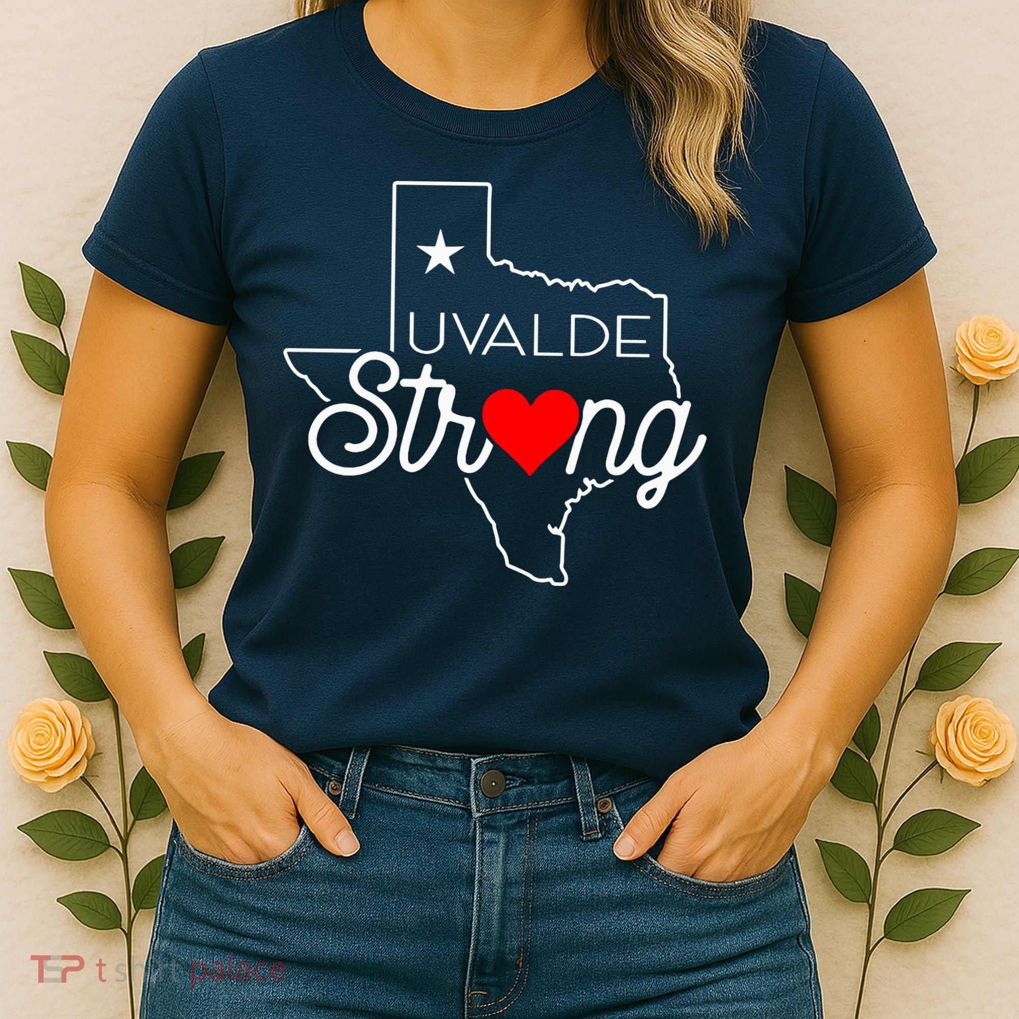 Uvalde Strong Pray For Texas Women's T-Shirt