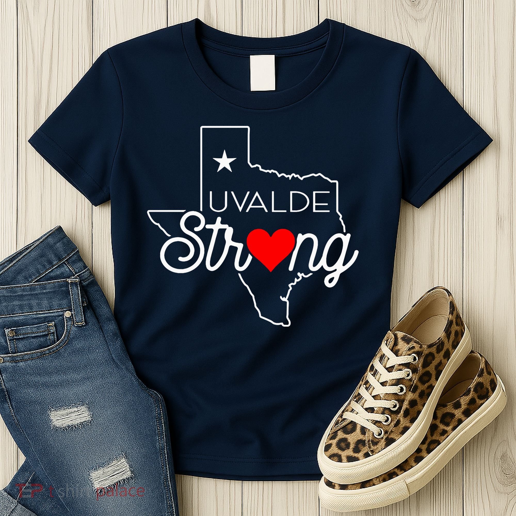 Uvalde Strong Pray For Texas Women's T-Shirt