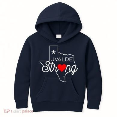 Uvalde Strong Pray For Texas Kids Hoodie