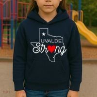 Uvalde Strong Pray For Texas Kids Hoodie thumb 3