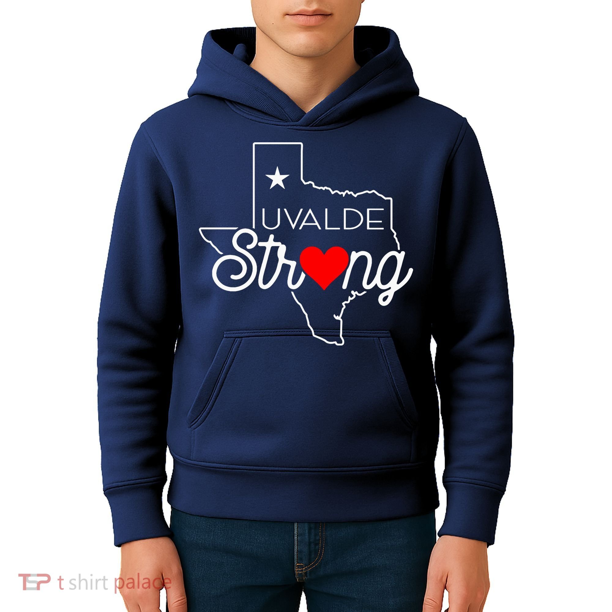 Uvalde Strong Pray For Texas Kids Hoodie