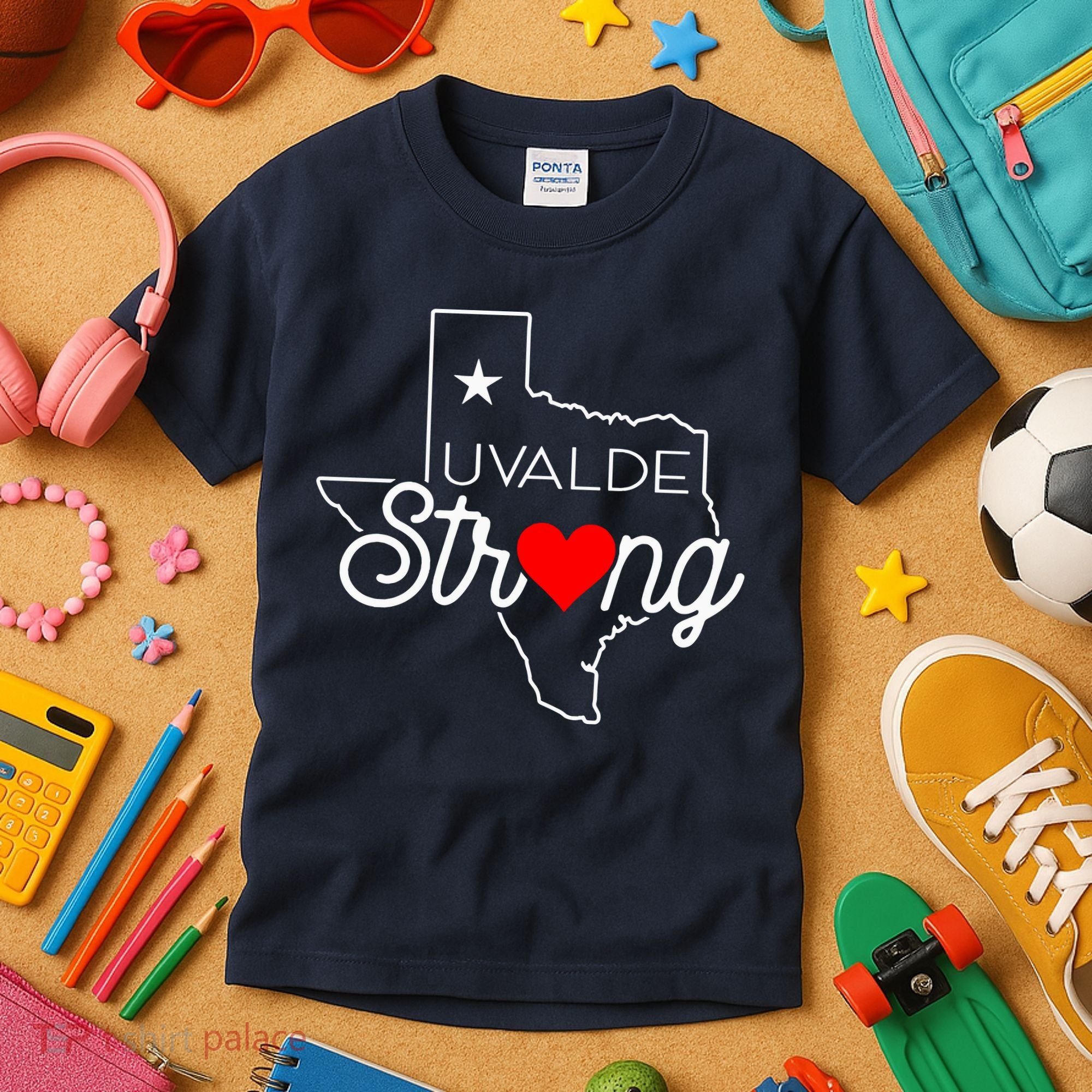 Uvalde Strong Pray For Texas Kids T-Shirt